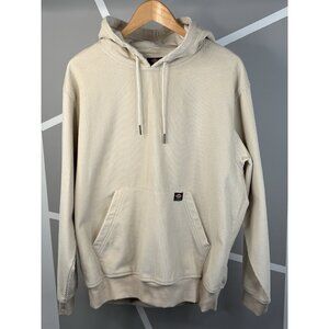 Dickies Skateboarding Corduroy Hoodie Men’s Medium Beige Y2K Pullover
